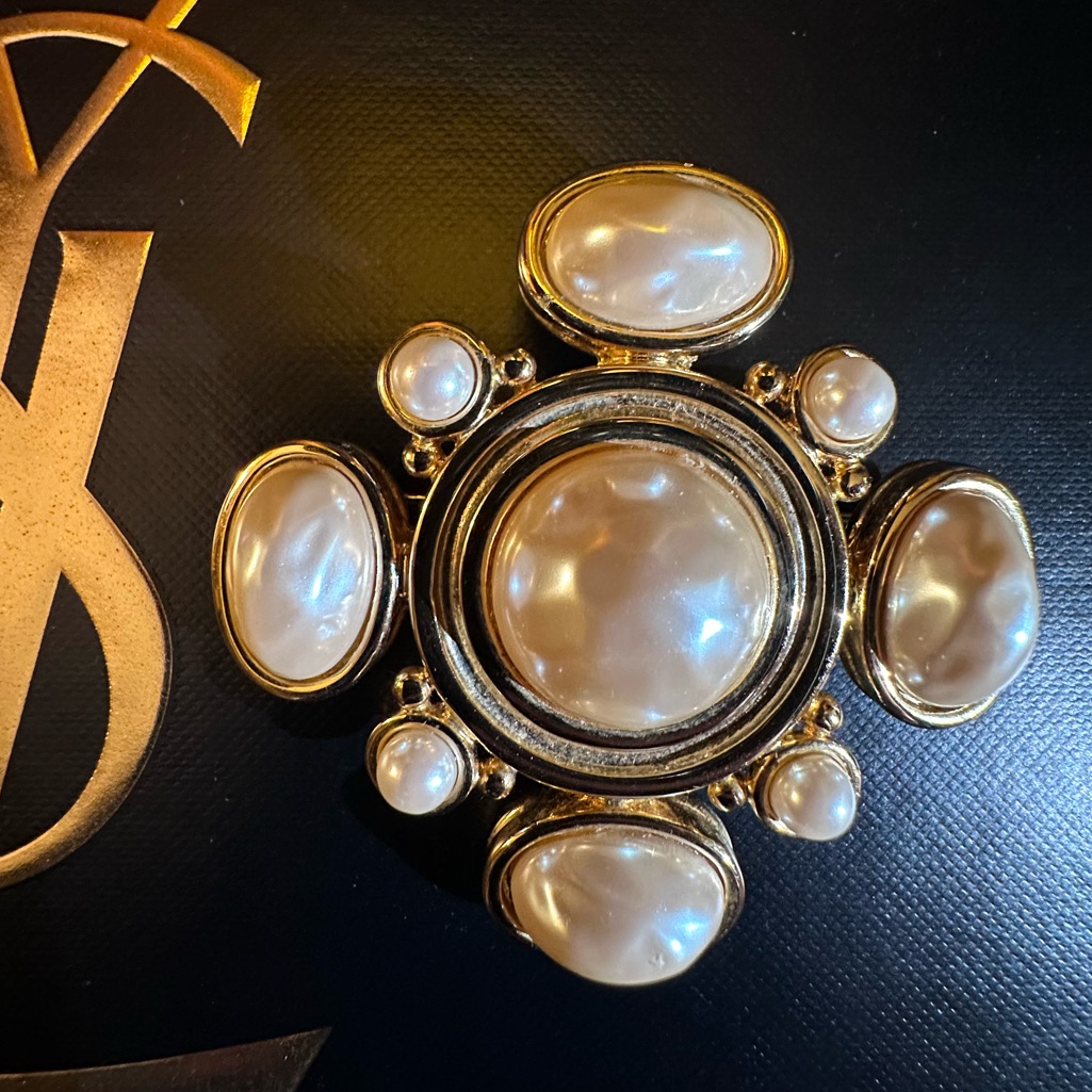 Vintage Paris Givenchy BroochPendant Excellent Perfect Condition 199$